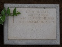 Struma Military Cemetery - Easdon, James